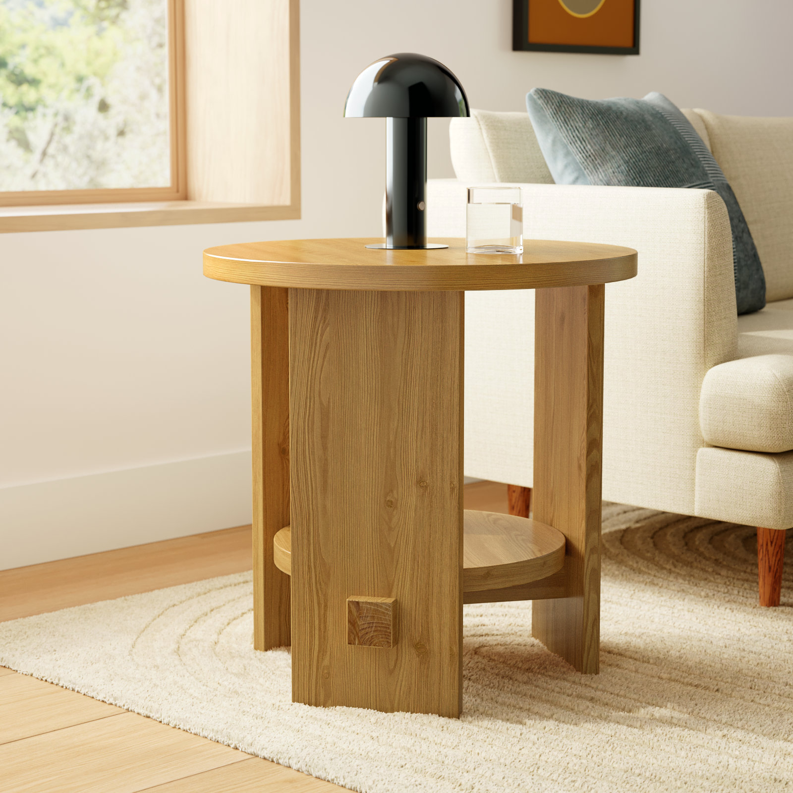 Santo 24" Mango End Table
