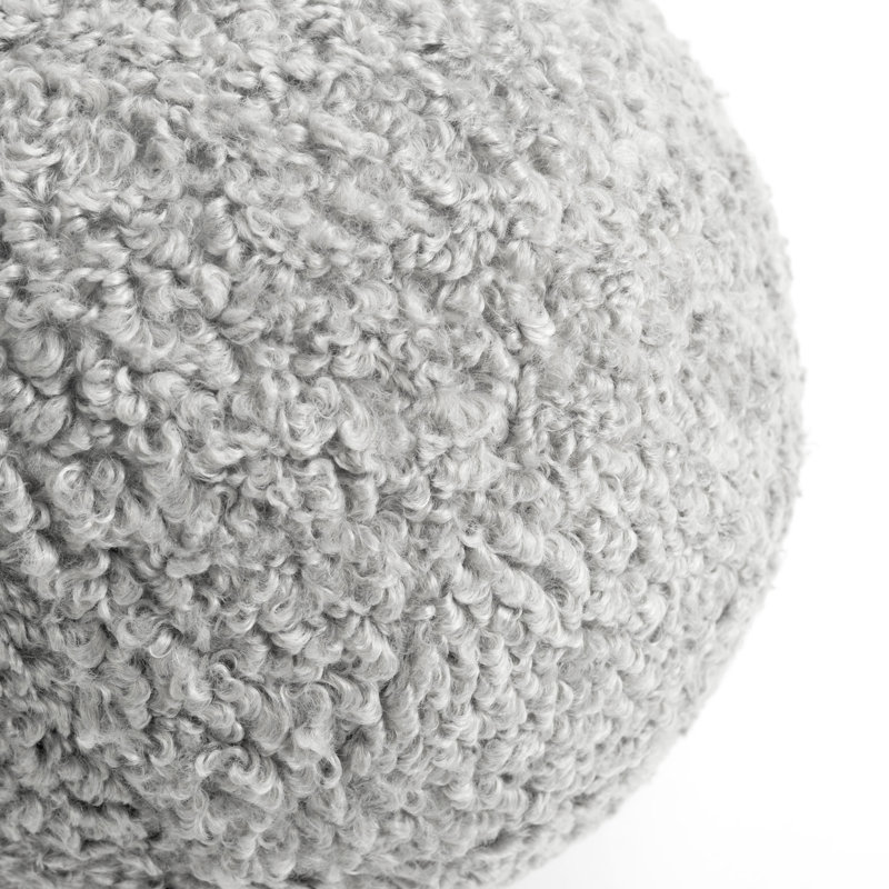 Coussin Neo Boucle, Gris