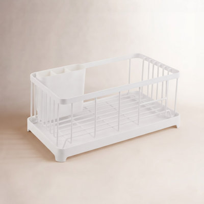Yamazaki Home Wire Dish Drainer Rack with Spout