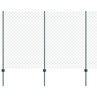 160 cm H x 1000 cm W Steel Border Fencing