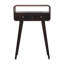 Mini console en bois et bois noyer californien-678034404