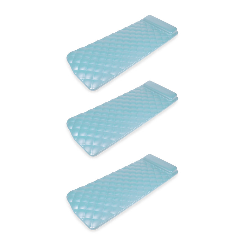 Kelsyus Laguna Lounger Floating Foam Mats, Aqua