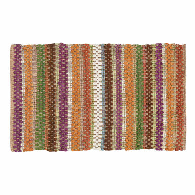 Isbella Cotton Striped Indoor Rug