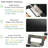 Upgraded Couch Arm Tray Table With Dual Phone Holder - Multi-Functional Sofa Armrest Tray For Drinks, Snacks, Tablets - Sturdy Design With Non-Slip Surface For Home Use