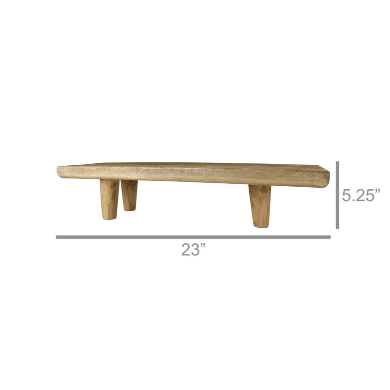 Montant et support en bois