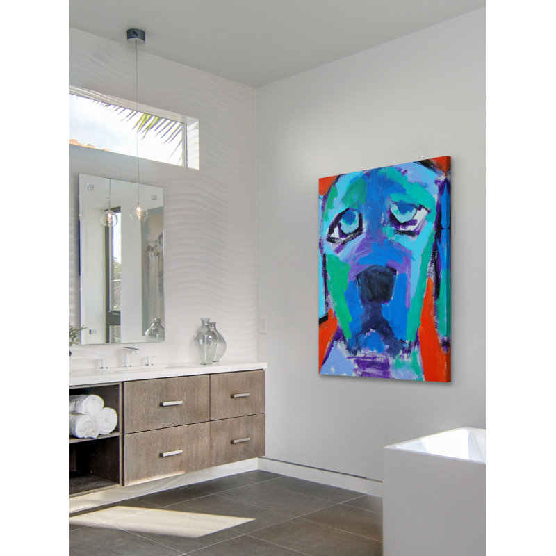 Michelle Rivera - Wrapped Canvas Painting, 91cm H x 61cm W x 3.81cm D