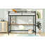 Lit mezzanine en métal avec bureau et tablette-1677435947-1677435945