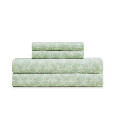 Tommy Bahama Printed Percale Cotton Sheet Set