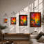 Flowing Geometry Geometric - Print-1350313061-1350313063
