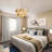 Anaise 8 - Light Dimmable Drum Chandelier