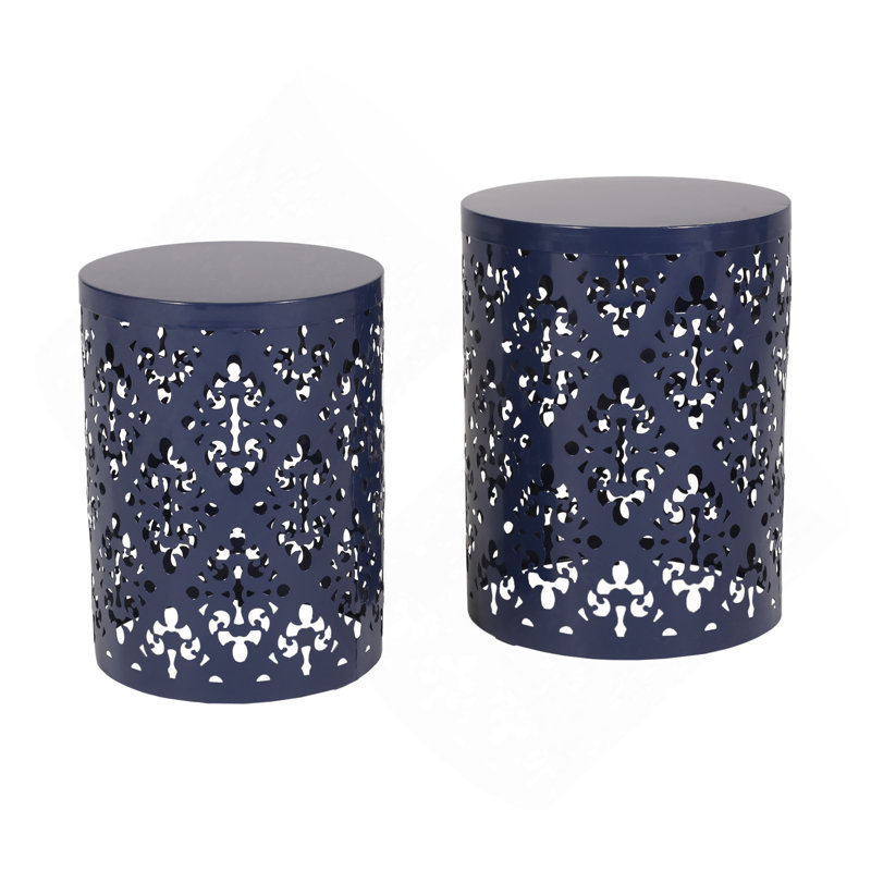 Table d'appoint Faliha, Marine, 2