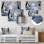 «Winter Frosty Forest II» - Décoration murale paysage d'hiver en métal-989461586