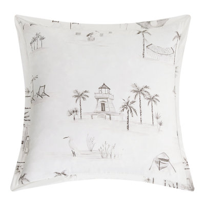Riggi Taupe Lyocell Piece Sham