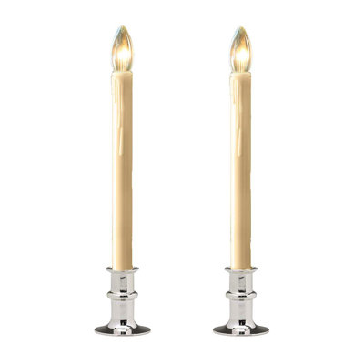 Unscented Flameless Candle with Plastic Holder