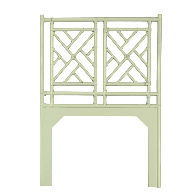 Chippendale Headboard, Twin, Celery Green