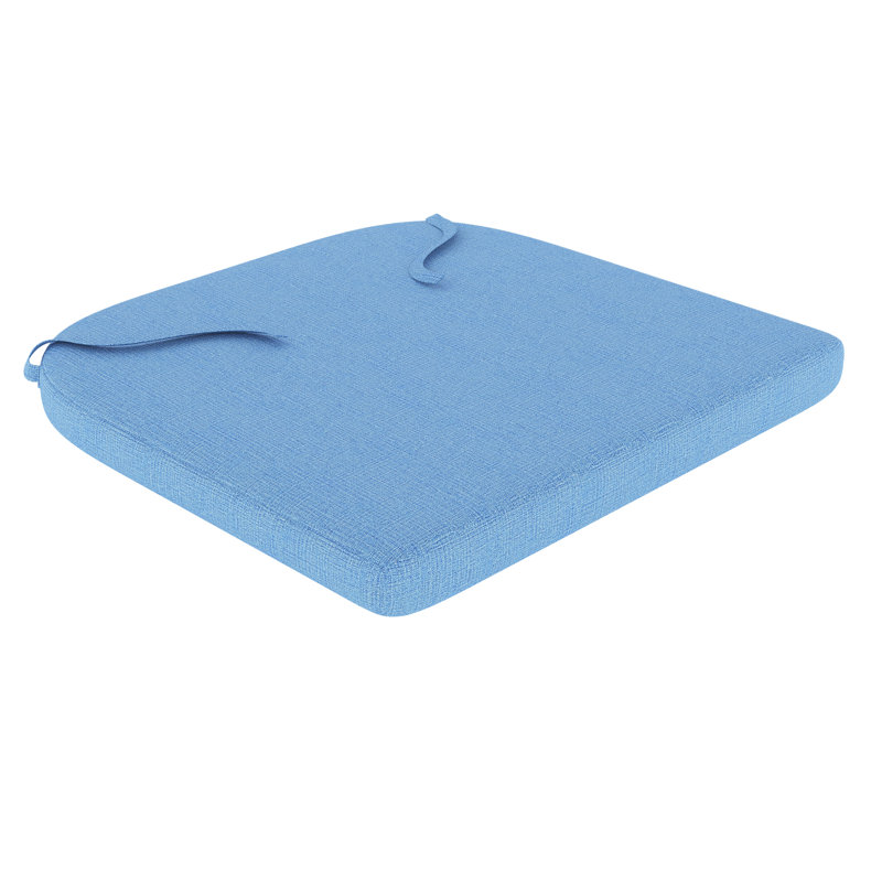 Coussin de chaise longue d'extérieur 2 po Sunbrella®, Toile toile Sunbrella® bleu ciel