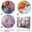 Colourful Pansies Romantic Impression II - Floral Wall Art Living Room-209592024-209592030