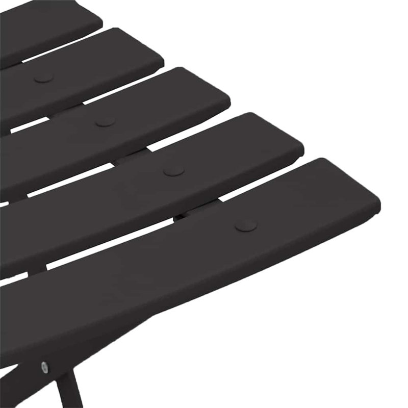 Patio Dining Side Chair, Anthracite