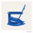 POLYWOOD Nautical Adirondack Rocking Chair-50289048