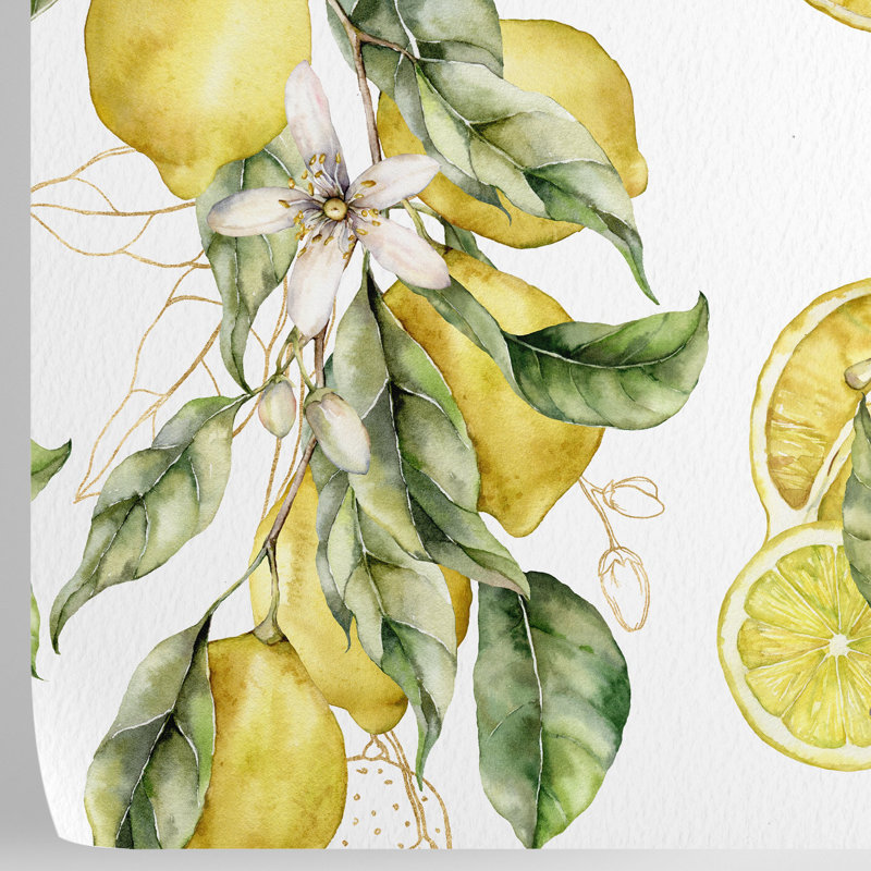 Blauvelt Amalfi Coast Lemon Tree Wallpaper