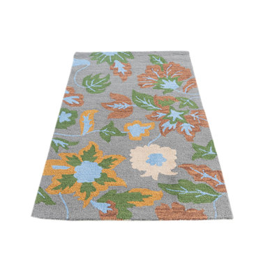 Tapis gris foncé Mullan