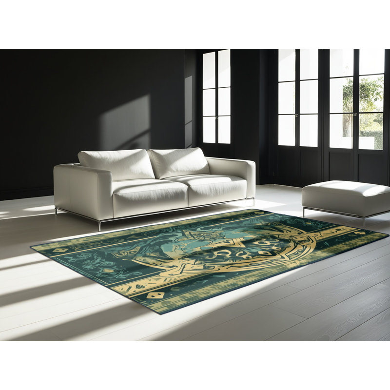 Tapis carte céleste, Rond 3 pi