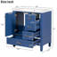 Meuble-lavabo simple 18,09 po avec comptoir d'évier-94399996