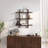 Shouji 3-Tiered Solid Wood Floating Shelves with Reversible Bevel Edge, Hidden Hardwares, 15-min Quick Assembly - Set of 2-1674633770-1675018156