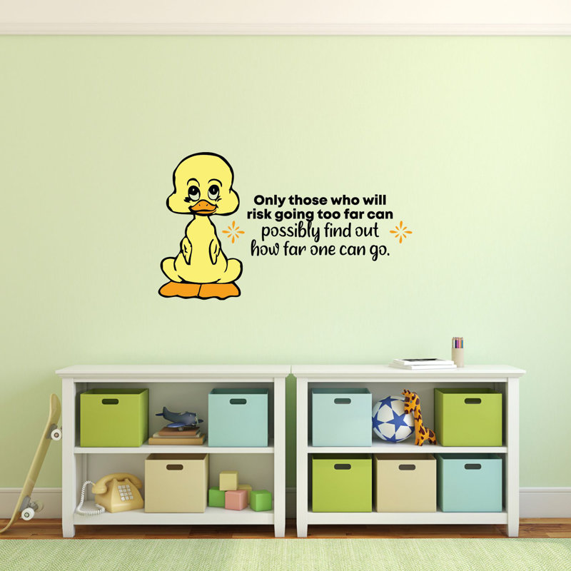 Text & Numbers Wall Decal, 20" H x 40" W x 0.05" D