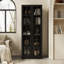  Garde-manger 71 po x l 23,6 po avec bibliothèques et huche de porte en verre-122612566