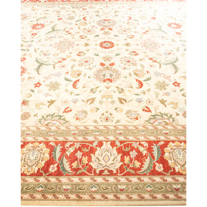 Classic One-of-a-Kind 9' 3" X 12' 4" Hand Knotted Area Rug