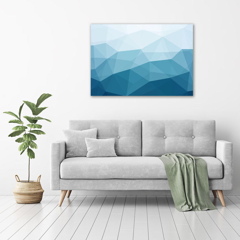 Abstraction Background - No Frame Print on Glass