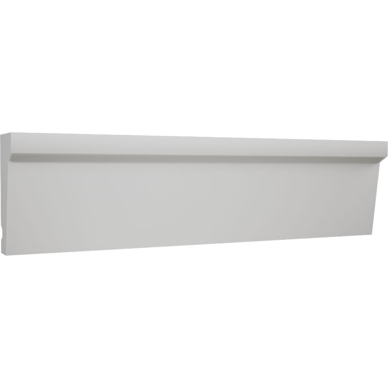 WG197 - Moulure d'égouttement en PVC TrueCraft de H 1 5/8 po x P 1 1/16 po x L 96 po