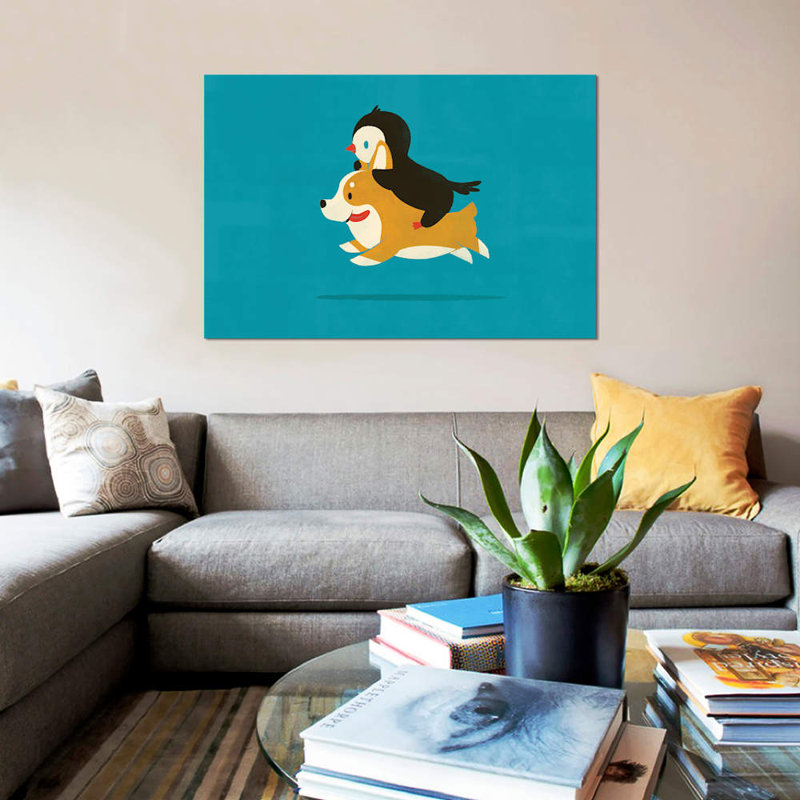 «Like The Wind», impression sur toile, H 8 po x l 12 po x P 0,75 po, Toile tendue