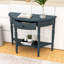 Console en treillis avec tiroir et tablette de style rustique Trexm Farmhouse-1472263777