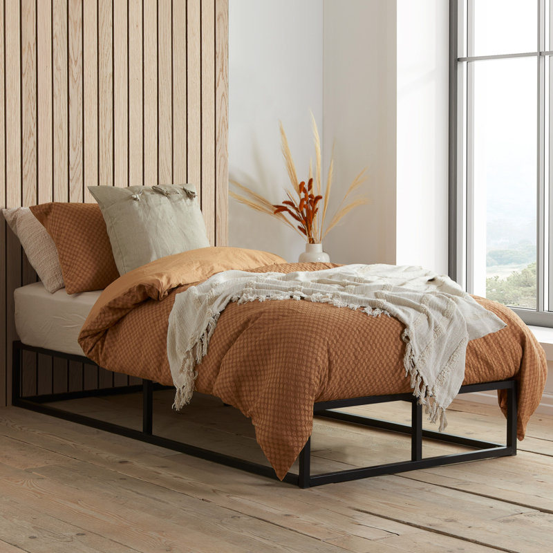 Hakim Platform Bed, Single (3')