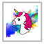 Art sur toile licorne arc-en-ciel-47848630-47848641