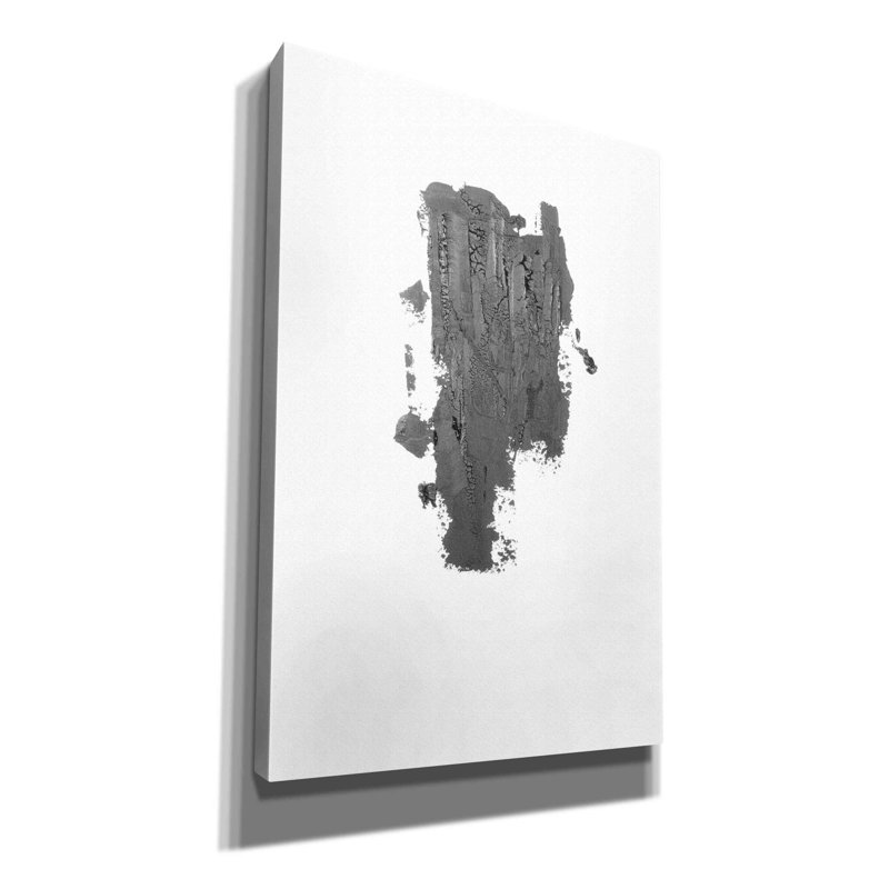 «Thecle Coal I» par Incado - reproduction sur toile tendue, L 12 po x H 18 po