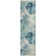 Machine Washable Indoor/Outdoor Xhevrie Teal Rug