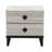 NIGHTSTAND In Cream Oak (Rustic Accents)