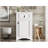 20-Inch Bathroom Vanity With Ceramic Sink, Soft Close Door, Adjustable Shelf, And Door-Mounted Storage Rack - Ideal For Small Bathrooms-2020678784