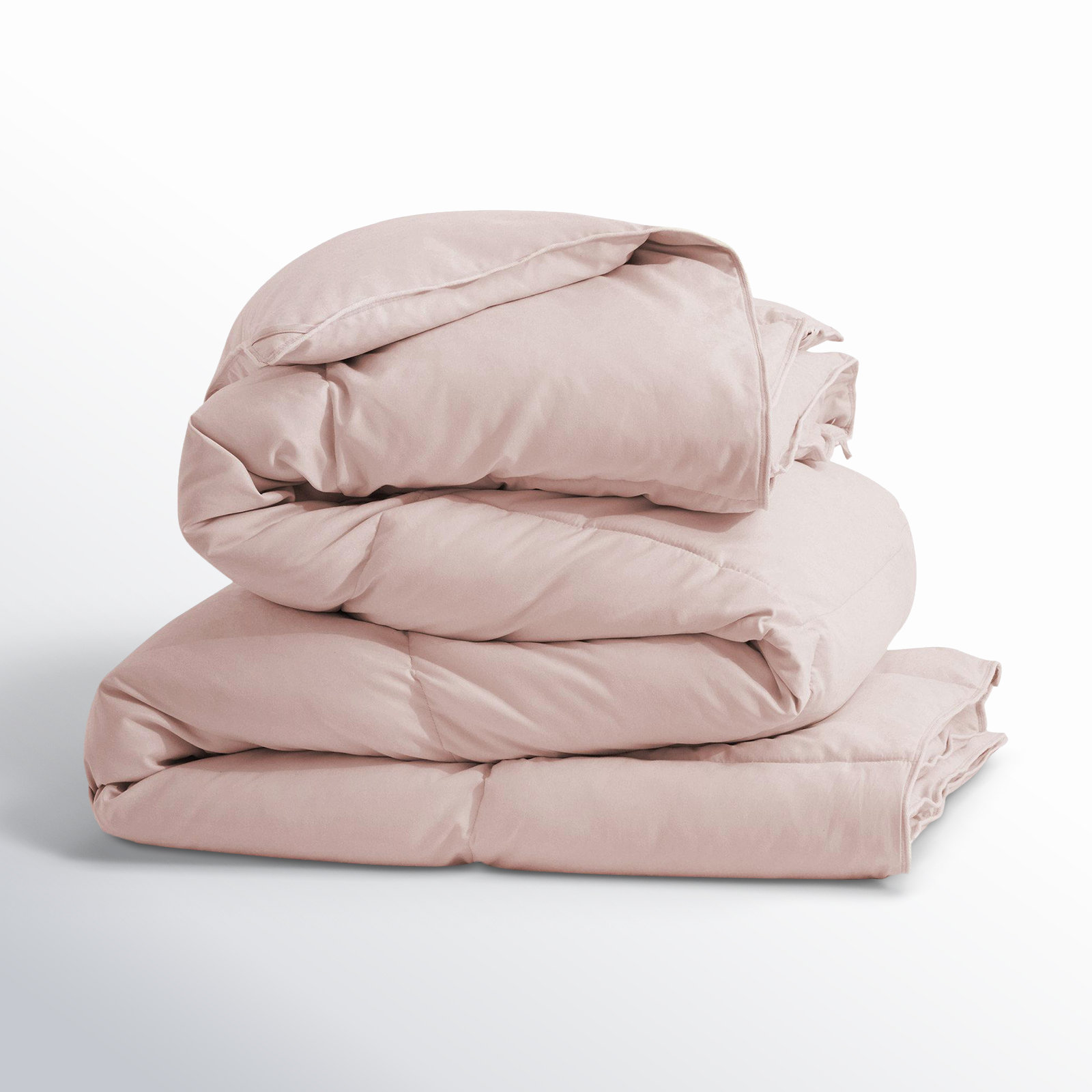 600 Fill Power All Season Down Comforter Duvet Insert, King, Pink