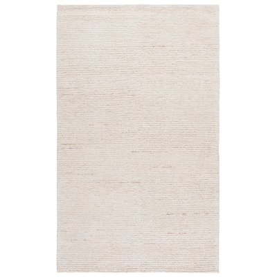 Natura Hand Woven Wool; Cotton; Recycled P.E.T Solid Color Indoor Rug