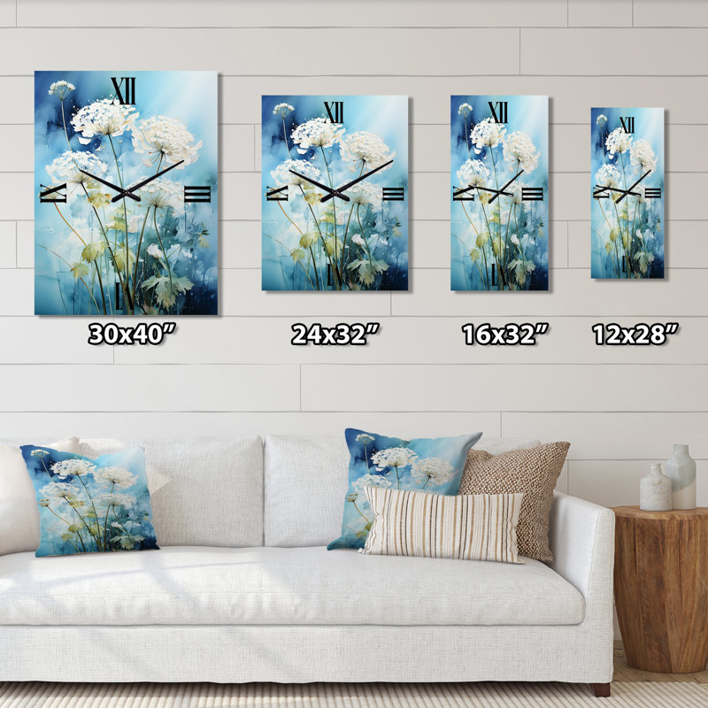 Jaydem - Horloges murales florales, Grand