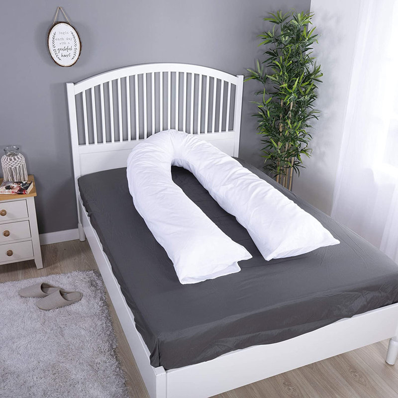 Pont Polyester Body Medium Support Pillow, 44 x 140 cm