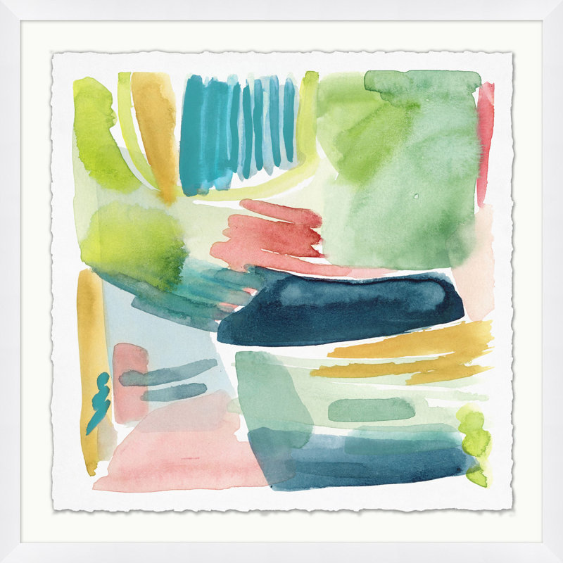 Tiki Abstract Print by Meg Braff