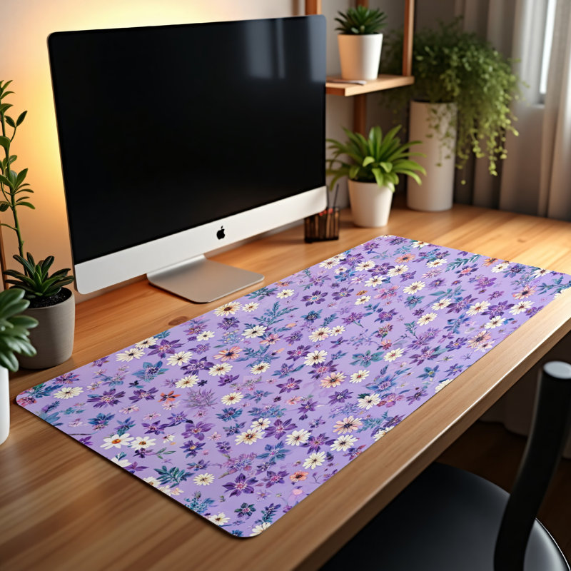 Polyester Desk Pad, 31.5x15.5