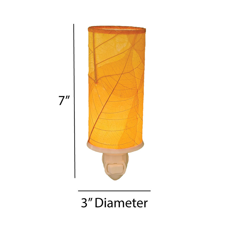 Éclairage pour nuit de cylindre, Orange