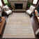 Premium Machine Washable Larock AMF1239 Stripes Rug