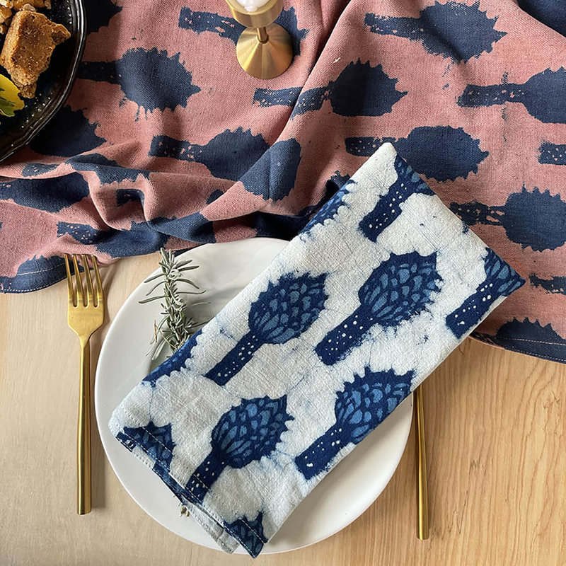 Serviettes en tissu réutilisables